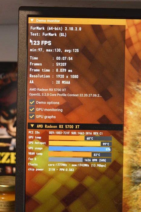 Msi Gaming RX 5700 XT 8 GB Видео карта за игри