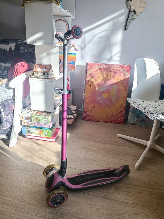 Самокат 4-14 лет Globber Master Lights