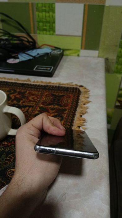 Samsung s 21 plus 5g 128 gb silver rang kar dok yoq bazi obmen bor