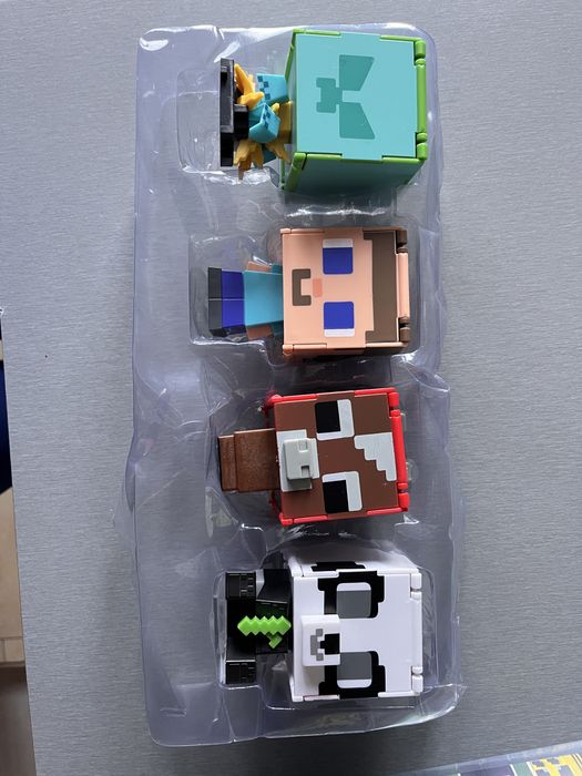 Комплект 4 фигурки Майнкрафт Funko Pop Minecraft