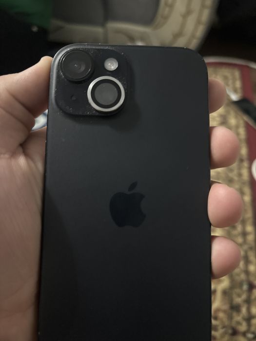 Айфон 15 черный акб91%
