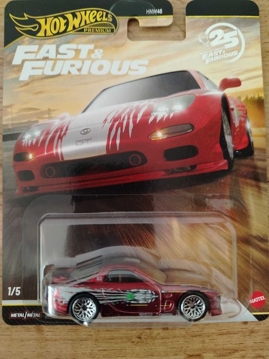 Hot wheels Mazda RX-7 fast & furious chase