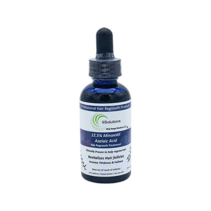 Minoxidil iiSolutions 12,5% , 1 Luna Tratament Pentru Scalp