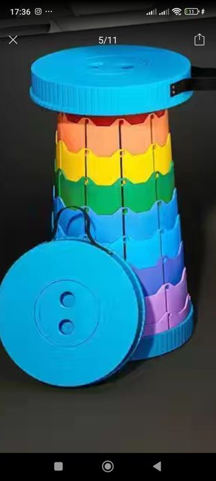 Детский складной стул