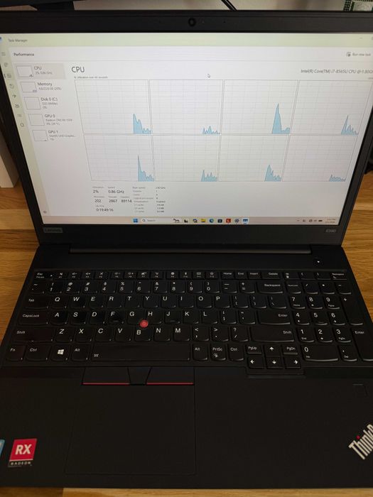 Lenovo ThinkPad E590 – i7, 24GB RAM, 512GB NVMe, RX550X, Win11
