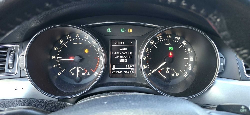 Vand Skoda Superb 2015