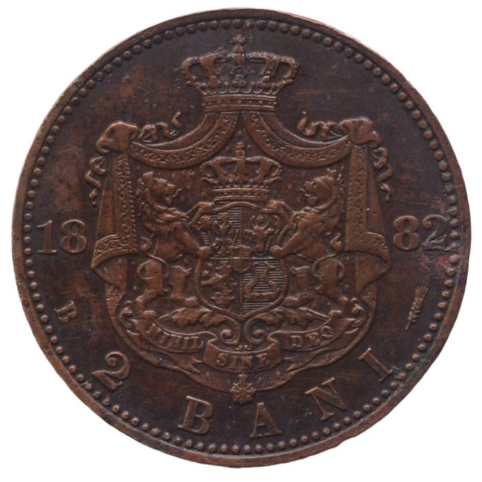 2 bani 1882 Carol i