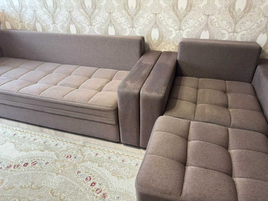 диван +кресло+ пуфик