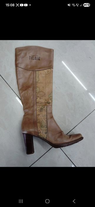 Cizme damă Alviero Martini piele naturală