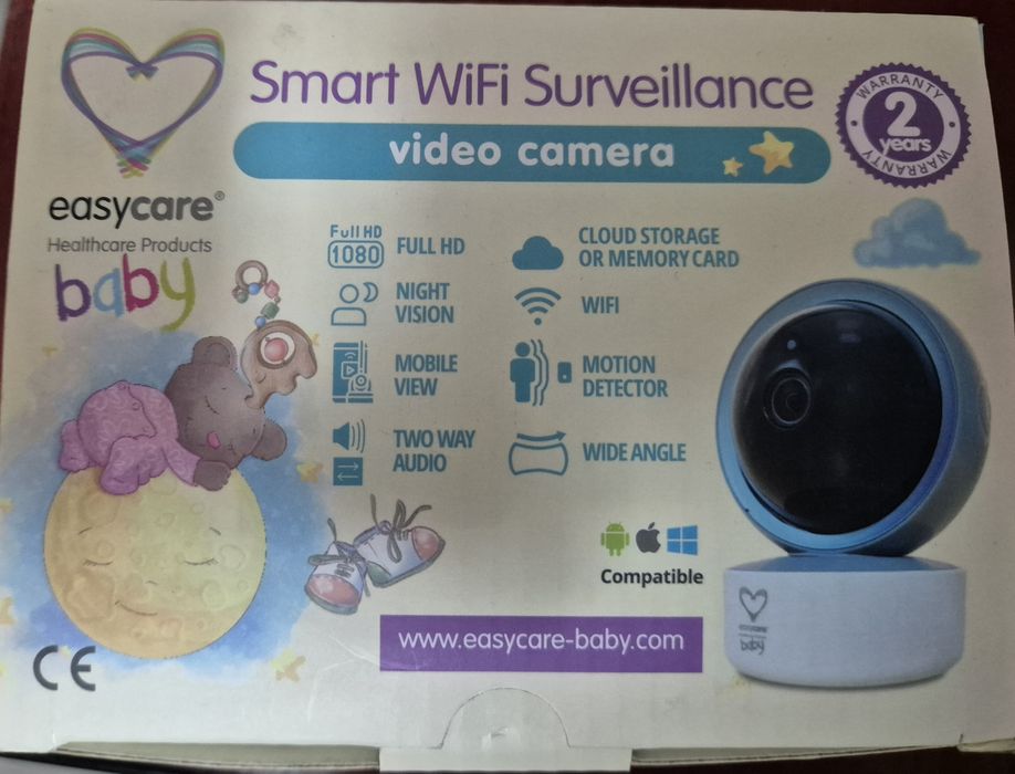 Camera de supraveghere IP WIFI cu microfon, Baby 
WARRANTY 2 years NARRANT
video camera