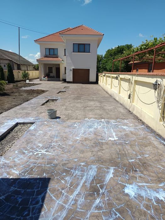 Beton Amprentat/Montaj pavele