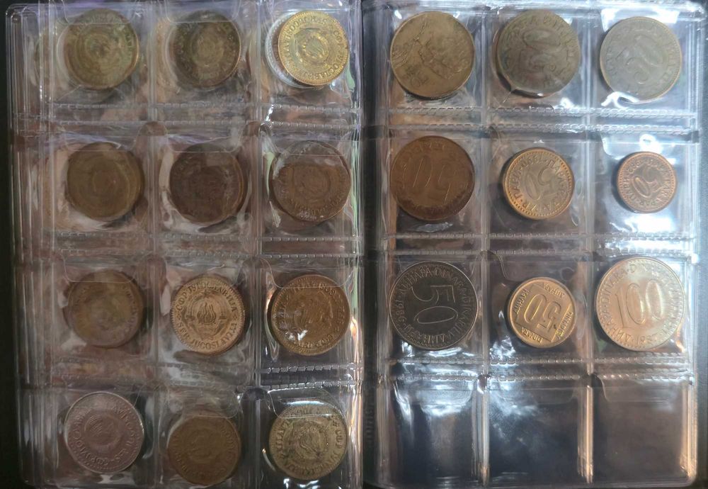 монети ЮГОСЛАВИЯ 69 бр