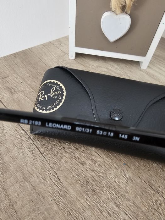 Ochelari de soare unisex Ray-Ban RB2193 901/31 53 LEONARD