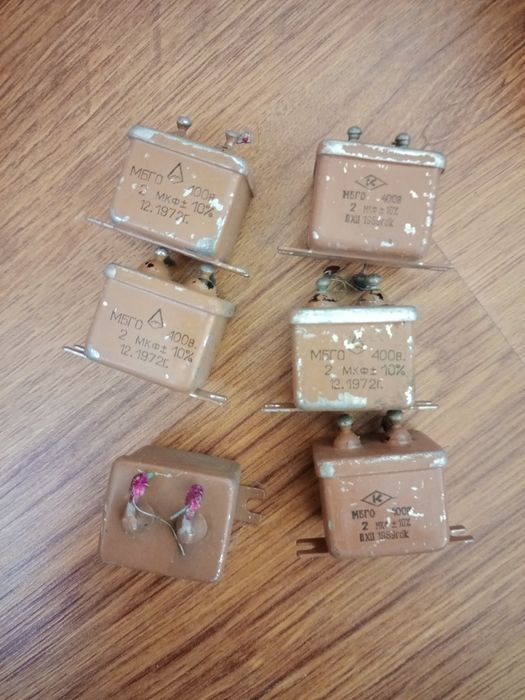 Конденсатор сделанные СССР