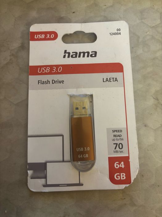 Stick USB / Flashdrive HAMA 64GB 70mb/s