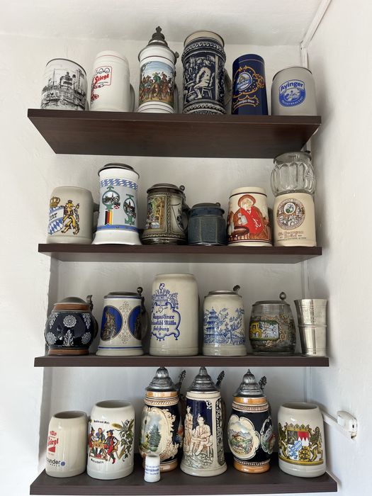 Colecție de halbe germane (25 de bucăți)