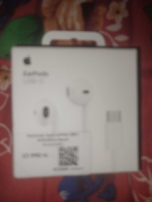 EarPods Apple  белый
