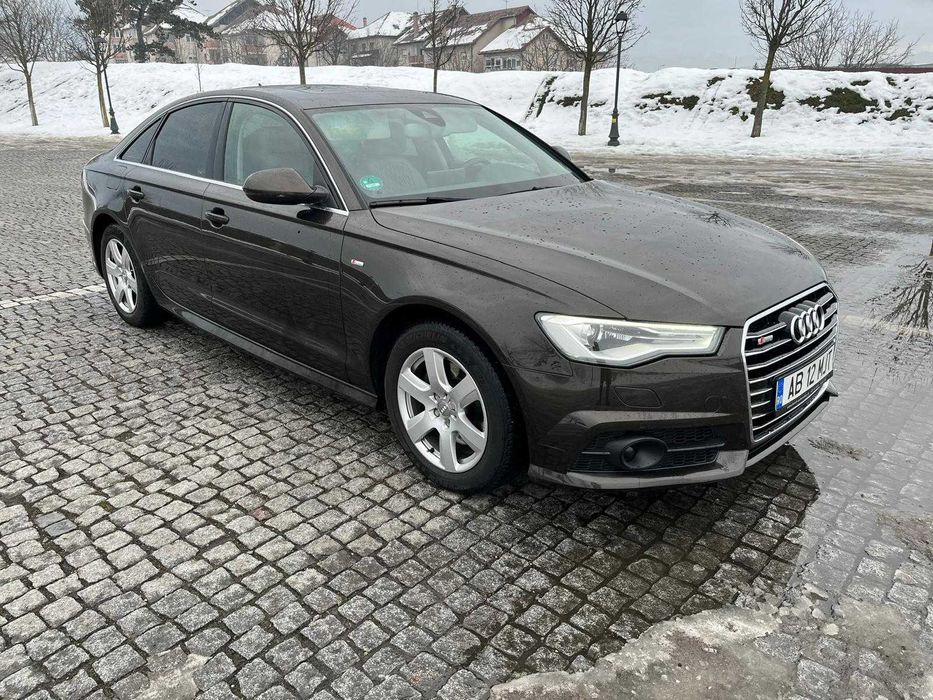 Vand Audi A6 Limoisine Ultra S-line 190 CP Culoare deosebită maro