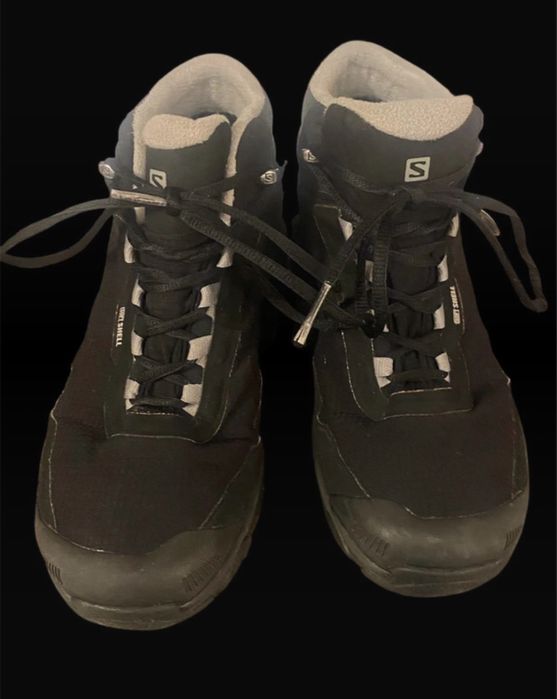 Ghete Salomon pentru drumetii Shelter, Negru, 10