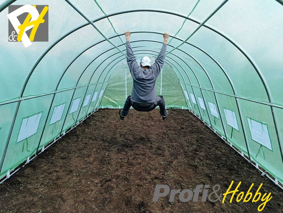 Здрава 32мм конструкция Парник Оранжерия 4х14 4х10 4х8 4х6 4х4