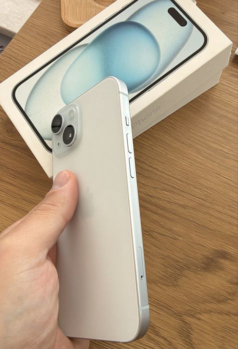 iPhone 15, blue, 128