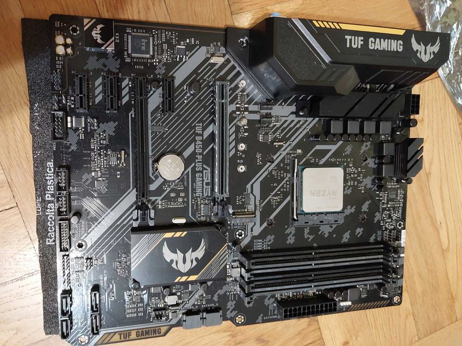 AMD Ryzen 7 3700X + Asus TUF B450 Plus Gaming