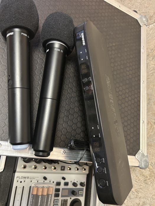 Двоен микрофон SHURE BLX88