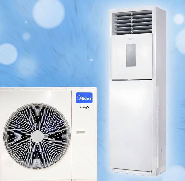 Колонный кондиционер Midea 48 Inverter, Официальный Дилер + Доставка!