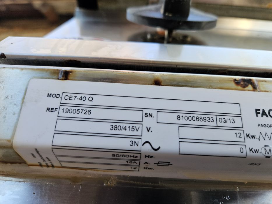 Котлон 4-ка настолен професионален трифазен ток