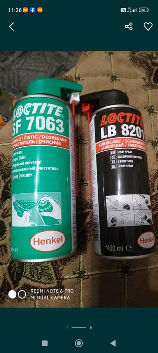 Sprey-uri de degresare și ungere