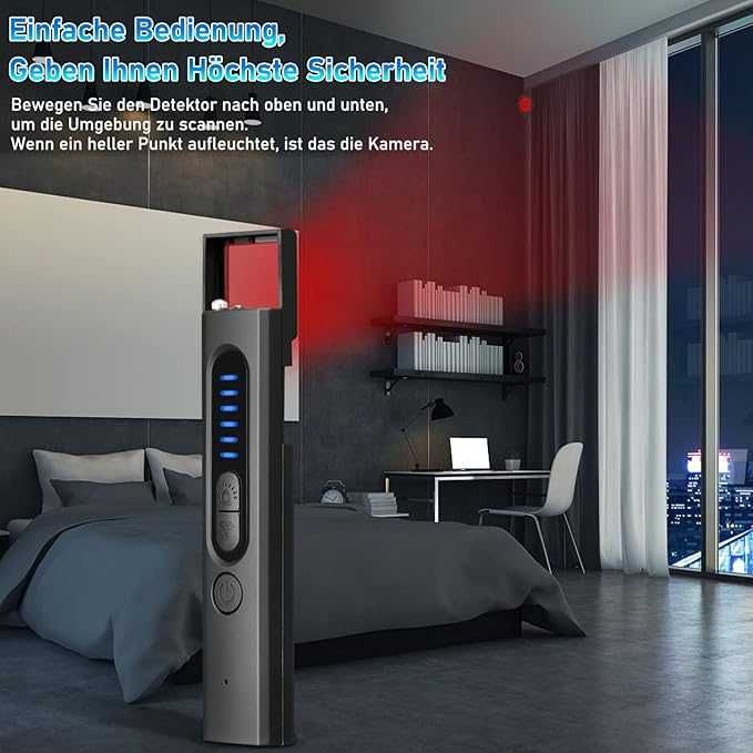 Детектор за откриване на скрити камери, GPS проследяващи устройства