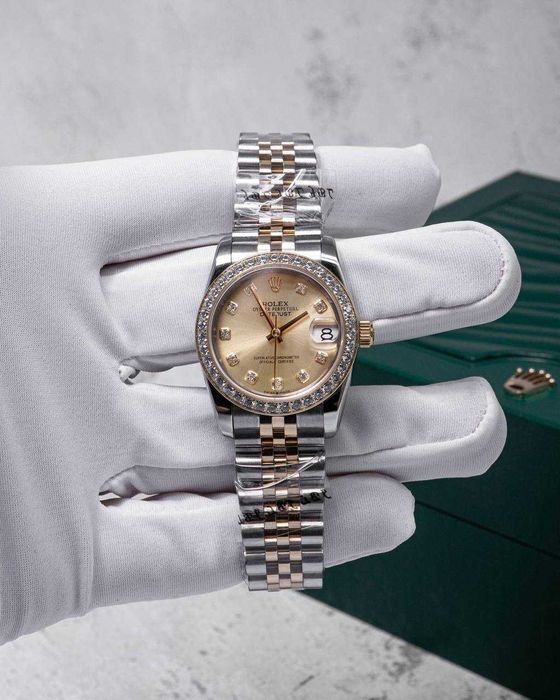 rolex datejust 31mm Двуцветен диамант Базел