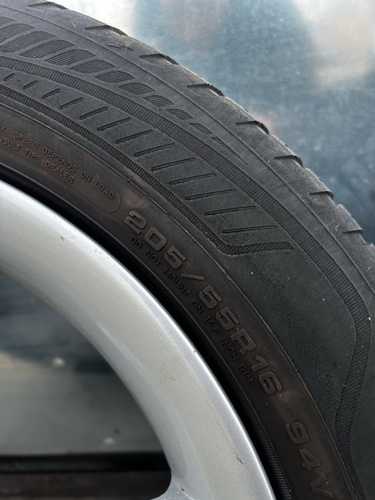 Оригинални джанти с гуми 5х112 16цола