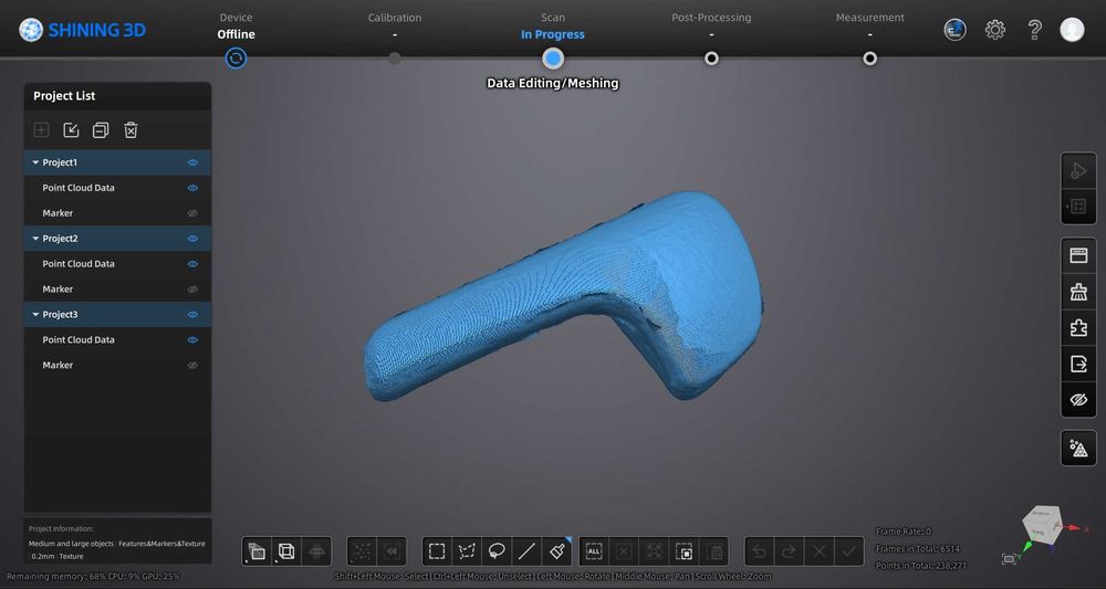 EINSTAR 3D скенер