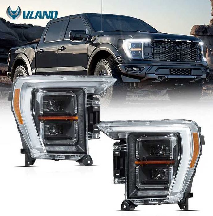 ТУНИНГ FULL LED MATRIX  фарове F150 2021+