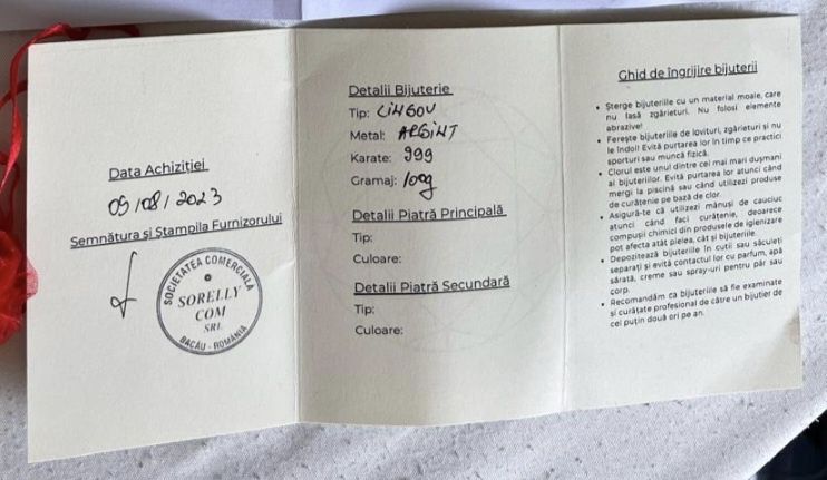 Lingou argint Nadir 100g