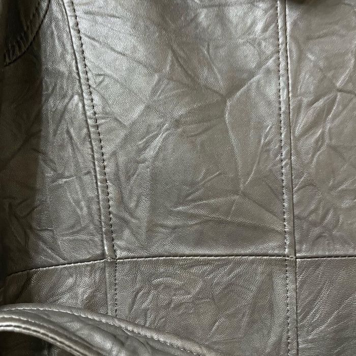 Кожаный плащ