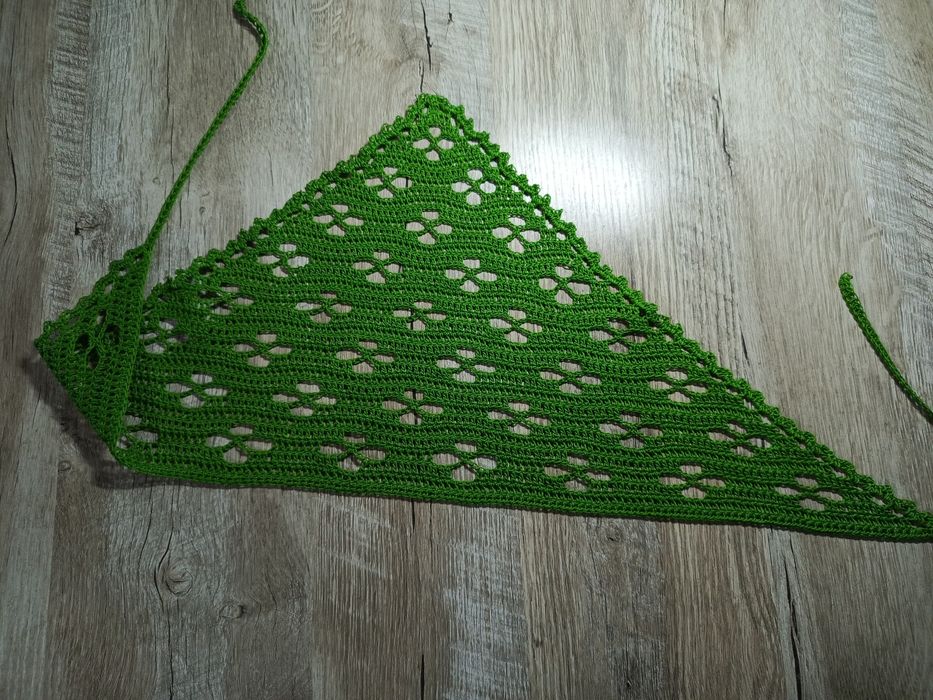 Косынка ручная работа