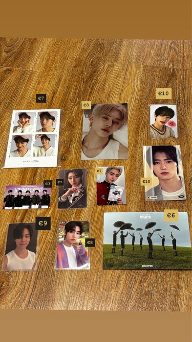 K-Pop албуми + картички