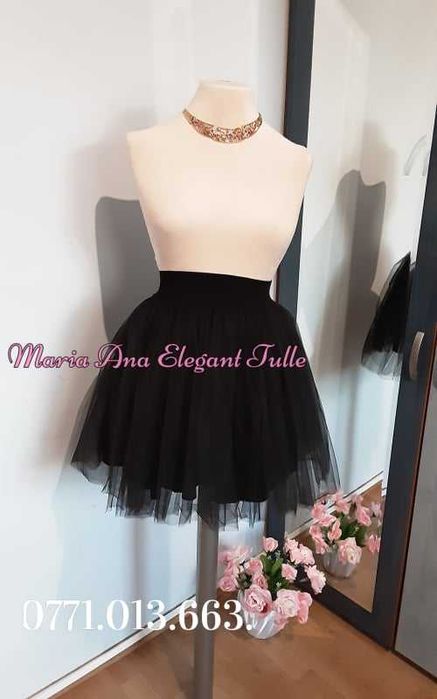 Fusta tull roz prafuit  Fusta tull neagra Fusta  tull rosu alba fuste