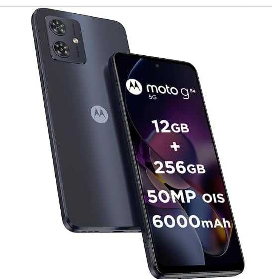 НОВ! Motorola Moto G54 5G 256GB 12RAM Black 2г. гаранция!