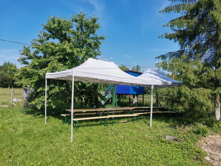 Inchiriez mese de berărie, pavilioane, pagode, corturi, mese și scaune