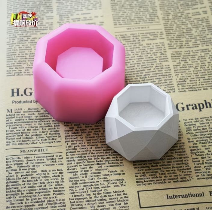 Форма силиконовая для подсвечника