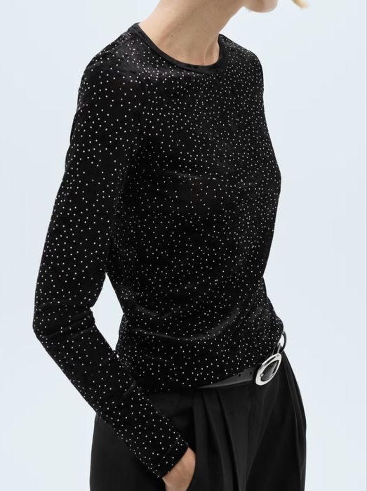 Кофта  Mango ( блестит )