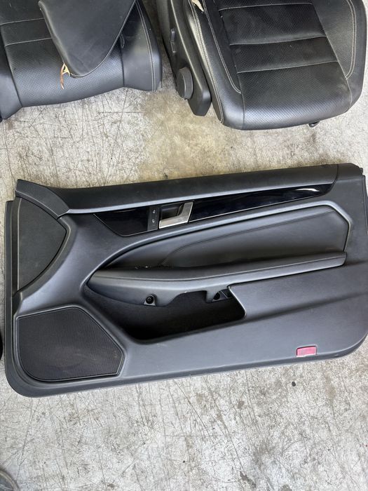 кожен салон/кожени кори за mercedes benz c-class c204 coupe