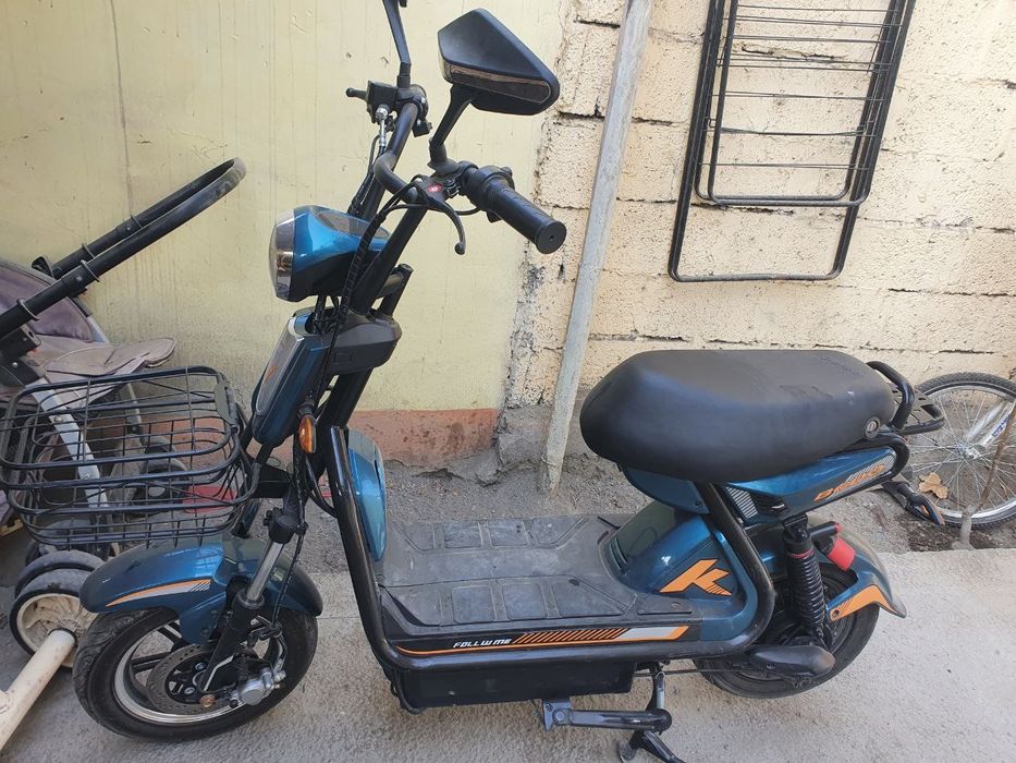 Электро скутер сотилади BODO F5