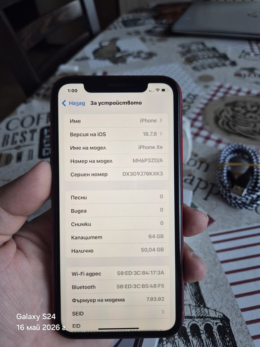 IPhone XR 64GB Батерия 92%