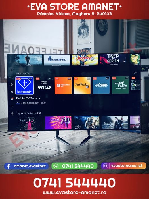 Televizor LED Smart 58” (149cm) HISENSE 4K Ultra HD HDR CI+ WiFi