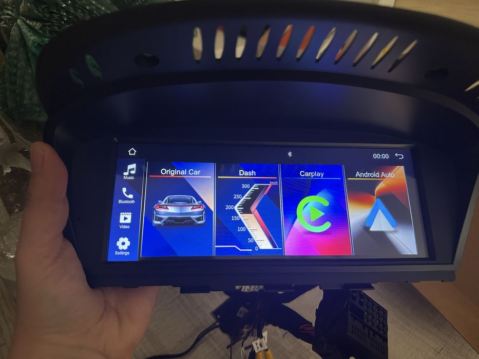 BMW E60/E90 navigatie dedicata Carplay/AndroidAuto WIRELESS