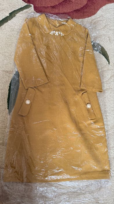 Женское платье свободного кроя